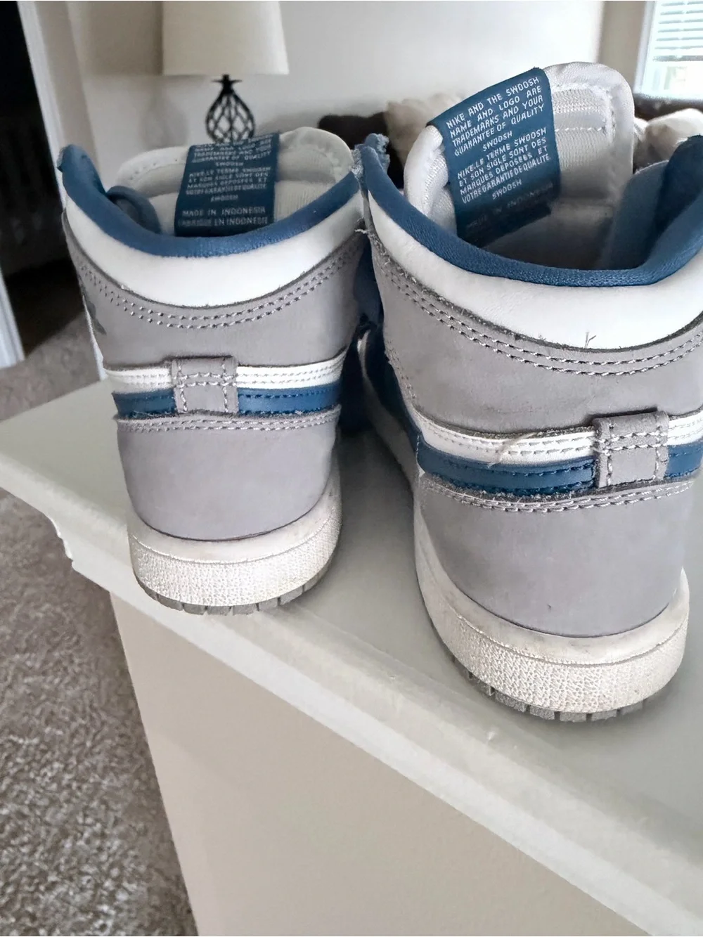 Excellent - Nike Air Jordan 1 Retro High OG 'True Blue' 13.5C